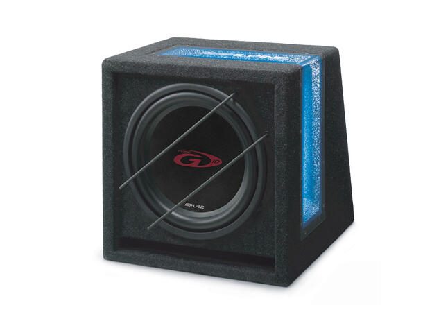 Alpine SBG-1044BR basskasse 10" Type-G, port 